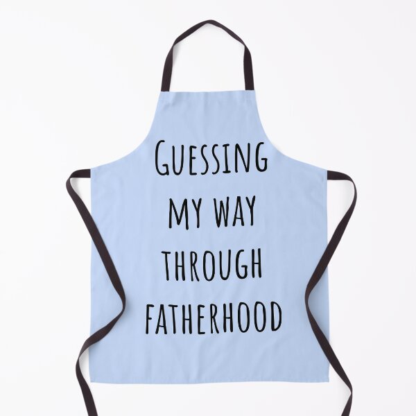 Item preview, Guessing My Way Through Fatherhood – Funny Relatable Dad Quote designed and sold by Creations by lyne.
