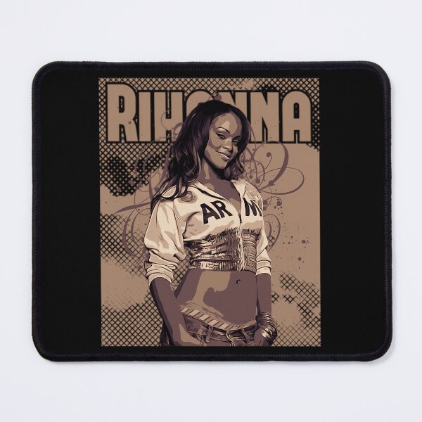 Item preview,  Rihanna  Brown Vintage Poster   Washed 90'S Hip Hop Rap Tour T Shirt Singer Casual Tee Halloween Short Sleeve designed and sold by poonaja002.