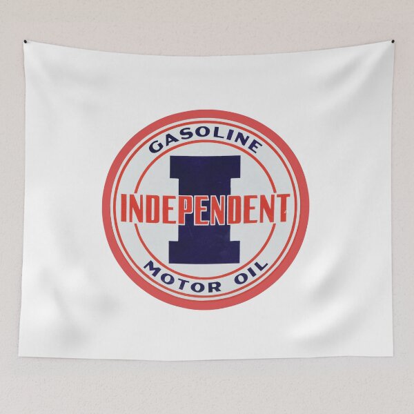 Item preview, Vintage Independent Gasoline - Motor Oil designed and sold by QuayTradingCo.