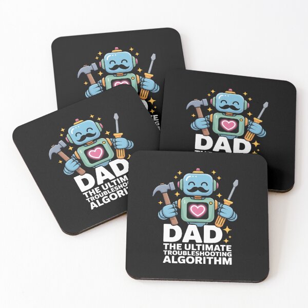 Item preview, Dad The Ultimate Troubleshooting Algorithm Robot designed and sold by MagicWander.