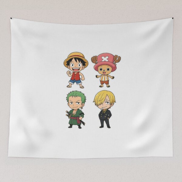Item preview, Luffy Zoro Sanji Chopper Chibi designed and sold by Snowdog-Art.