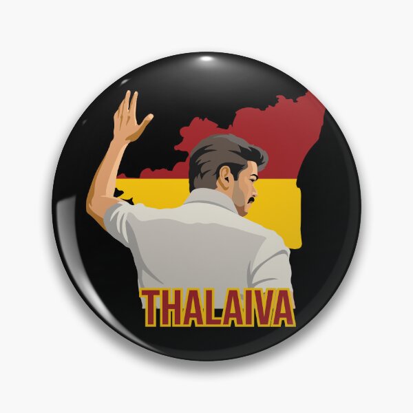 Item preview, Thalapathy Vijay Thalaiva TVK Flag Tamil Kollywood  designed and sold by alltheprints.