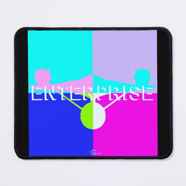 Item preview, colour front enterprise quad designed and sold by Lost Waters of Enceladus.
