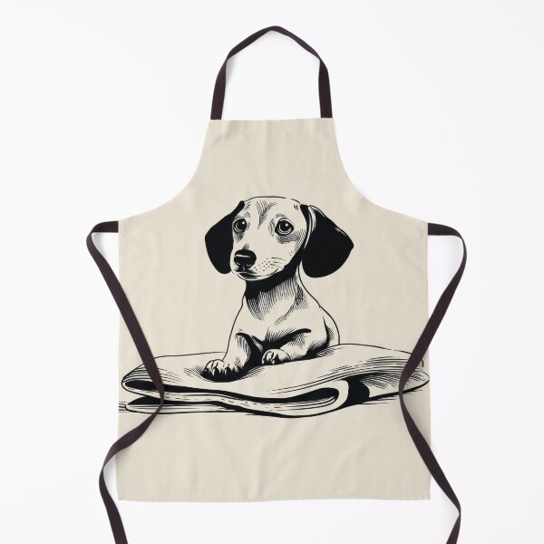 Item preview, Cute dog sits on newspaper designed and sold by anytka.