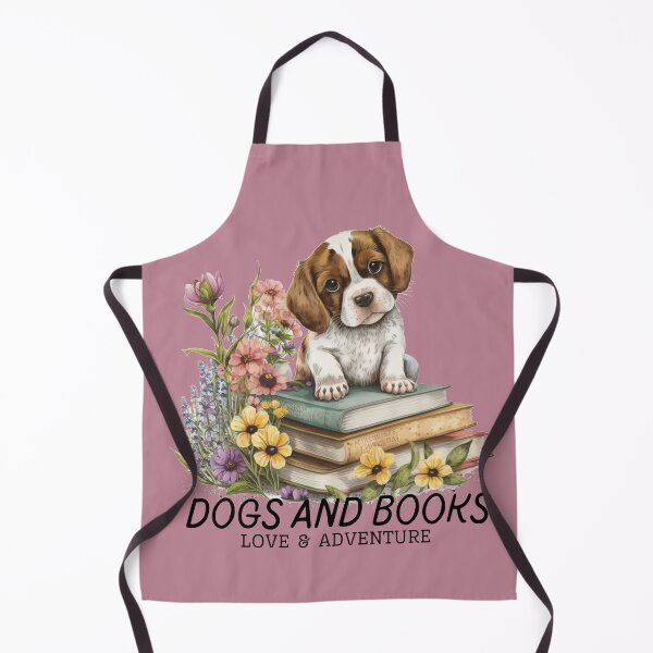 Item preview, Dogs and Books, Love And Adventure designed and sold by KortsaCrea.