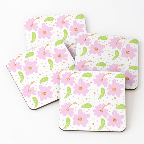Item preview, Pink Hibiscus Floral Pattern designed and sold by Dreambigdigital.