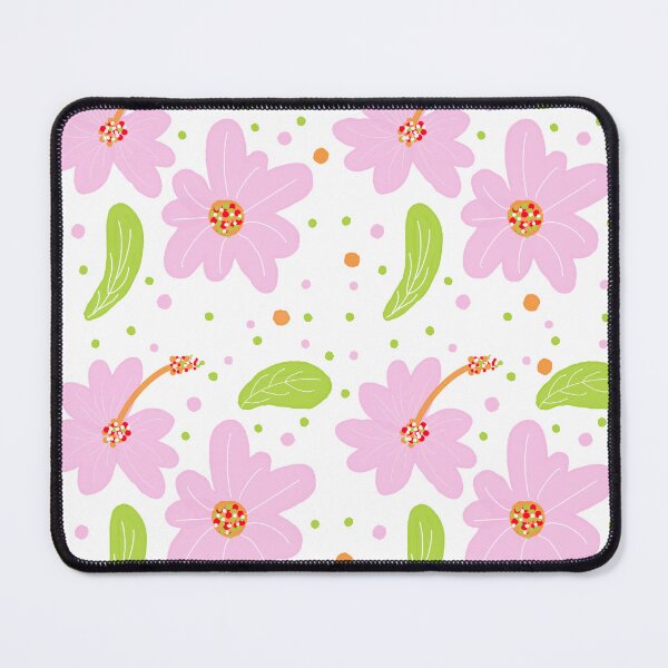 Item preview, Pink Hibiscus Floral Pattern designed and sold by Dreambigdigital.