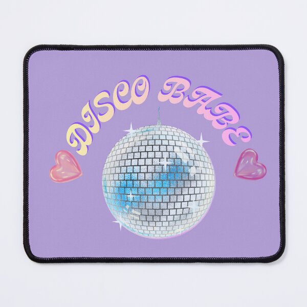 Item preview, Purple Aesthetic Disco Babe - disco ball Y2K Style designed and sold by Hidden Relic Muse.