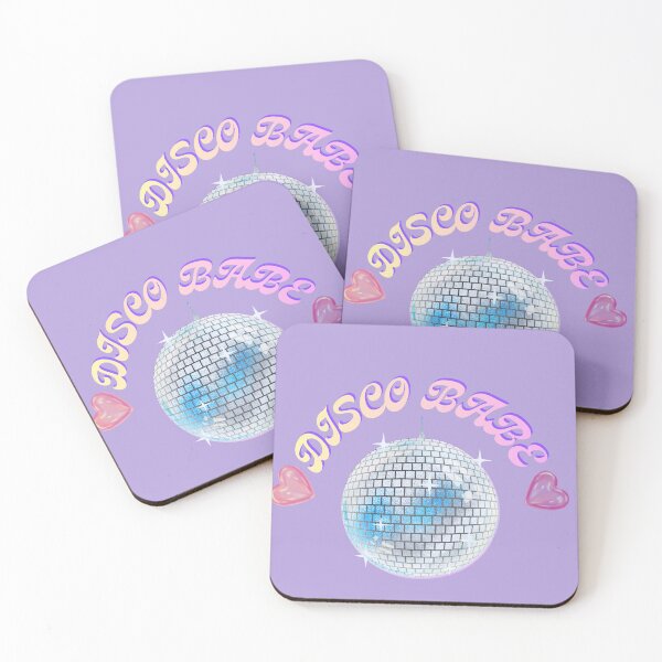 Item preview, Purple Aesthetic Disco Babe -  disco ball Y2K Style  designed and sold by Hidden Relic Muse.