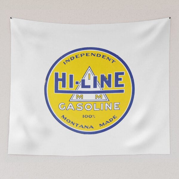 Item preview, Vintage Hi Line Gasoline - Montana Made designed and sold by QuayTradingCo.