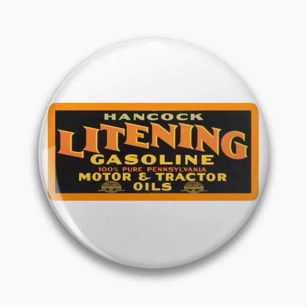 Item preview, Vintage Hancock Litening Gasoline Motor and Tractor Oils designed and sold by QuayTradingCo.