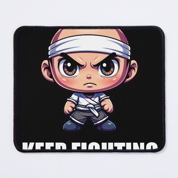 Item preview, Angry Chibi Martial Artist - Cute Fighter Anime Character Design designed and sold by FightModeStudio.