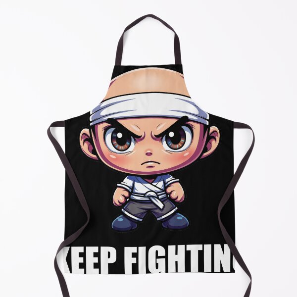 Item preview, Angry Chibi Martial Artist - Cute Fighter Anime Character Design designed and sold by FightModeStudio.