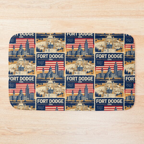 Item preview, Fort Dodge Iowa 1950s USA Vintage Travel Tourism designed and sold by TravelersGems.