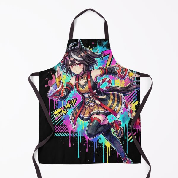 Item preview, Kitasan Black Umamusume Pretty Derby Black Hair White Streak Portrait designed and sold by Senpaiwaves.