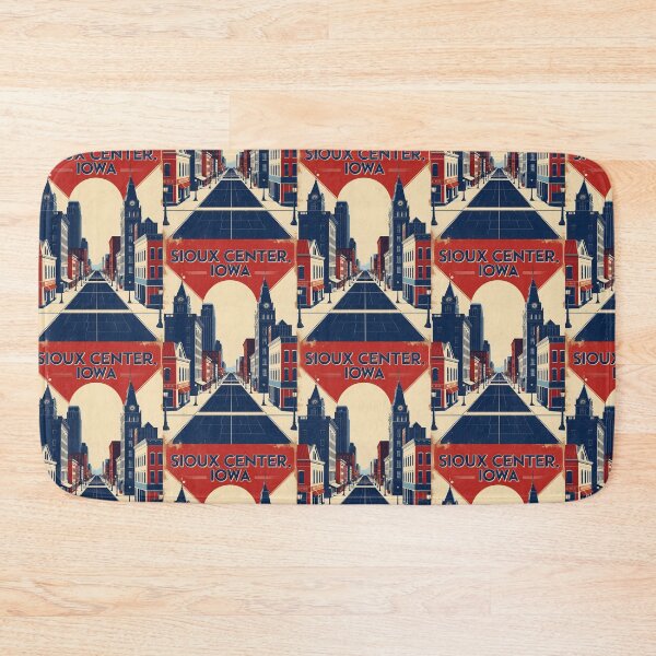 Item preview, Sioux Center Iowa 1950s USA Vintage Travel Tourism designed and sold by TravelersGems.