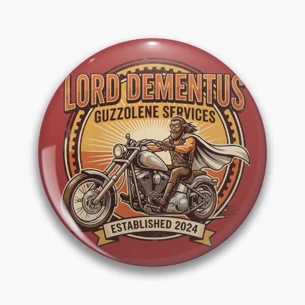 Item preview, Lord Dementus Guzzolene Ad Logo designed and sold by jakeharb94.