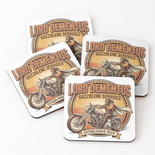 Item preview, Lord Dementus Guzzolene Ad Logo designed and sold by jakeharb94.