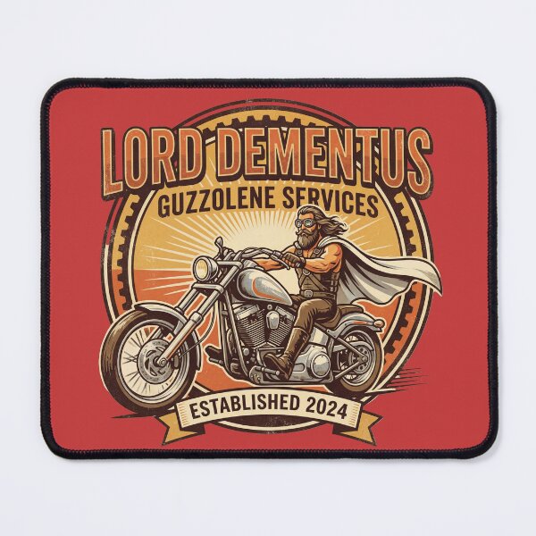 Item preview, Lord Dementus Guzzolene Ad Logo designed and sold by jakeharb94.