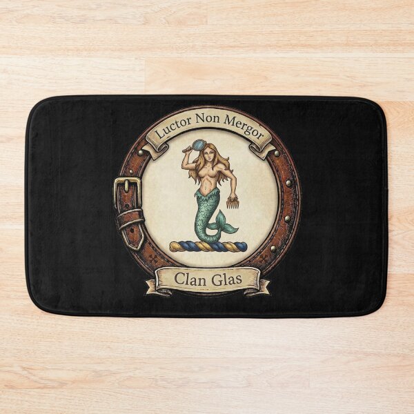 Item preview, Clan Glas Crest designed and sold by BagTown Clans.
