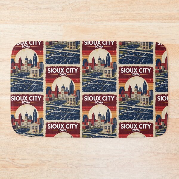 Item preview, Sioux City Iowa 1950s USA Vintage Travel Tourism designed and sold by TravelersGems.