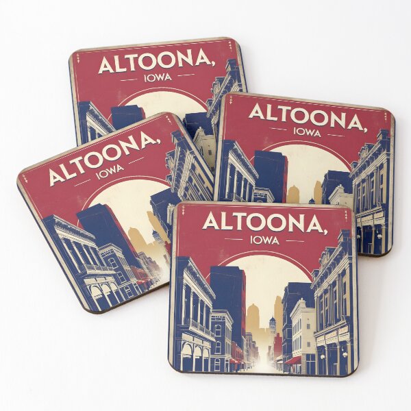 Item preview, Altoona Iowa 1950s USA Vintage Travel Tourism designed and sold by TravelersGems.