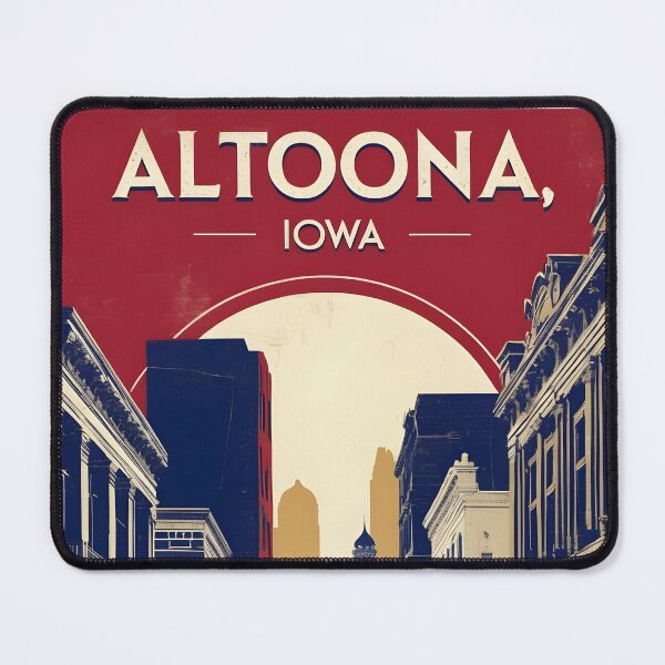 Item preview, Altoona Iowa 1950s USA Vintage Travel Tourism designed and sold by TravelersGems.