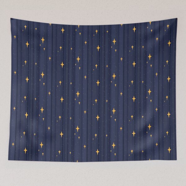 Item preview, Stars in night sky designed and sold by silver-star-galaxy.
