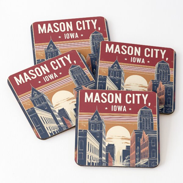 Item preview, Mason City Iowa 1950s USA Vintage Travel Tourism designed and sold by TravelersGems.