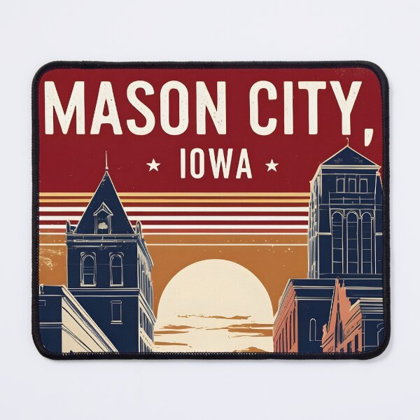 Item preview, Mason City Iowa 1950s USA Vintage Travel Tourism designed and sold by TravelersGems.