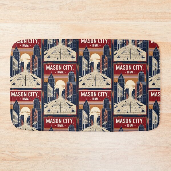 Item preview, Mason City Iowa 1950s USA Vintage Travel Tourism designed and sold by TravelersGems.