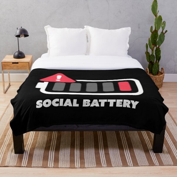 Item preview, Social Battery human designed and sold by Coldbrew14.