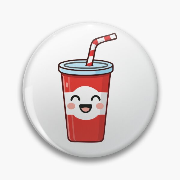 Item preview, Cute Soda Cup Sticker with Face | Kawaii Soft Drink Pastel Aesthetic designed and sold by Nuha28.