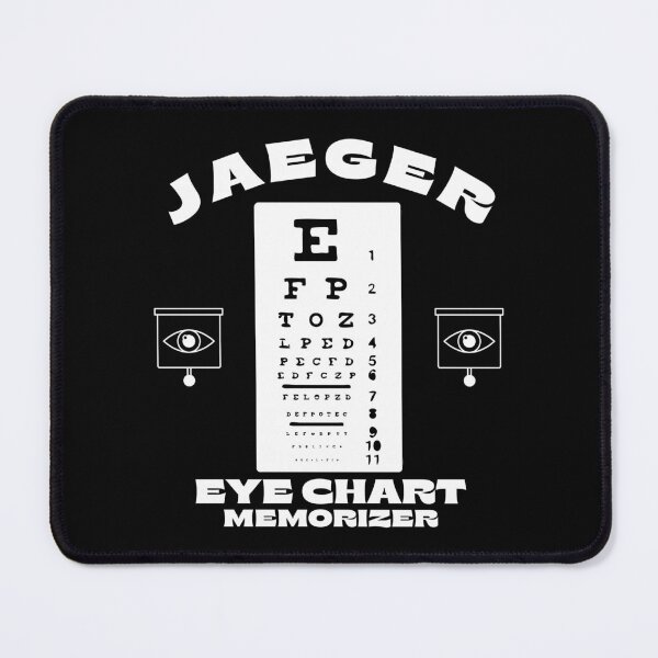 Item preview, Jaeger eye chart  designed and sold by Peerless-Prime.