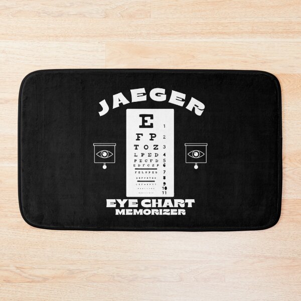 Item preview, Jaeger eye chart  designed and sold by Peerless-Prime.