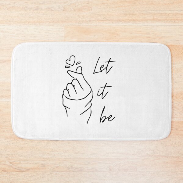 Item preview, Let It Be – Hand Heart Gesture Cute Minimalist Design designed and sold by CosmicCutouts.