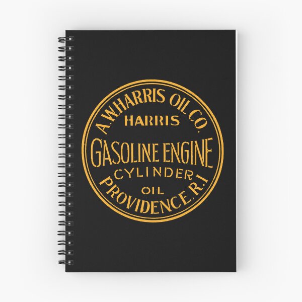 Item preview, Vintage A. W. Harris Oil Company - Providence, Rhode Island - Rusty Orange designed and sold by QuayTradingCo.