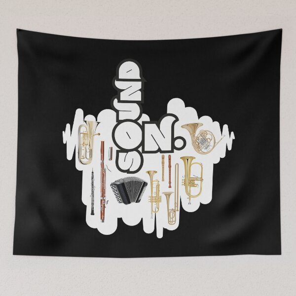 Item preview, Sound on – trombone, horn, accordion, harmonica, bassoon, oboe, recorder, flugelhorn and euphonium designed and sold by kobyakov.