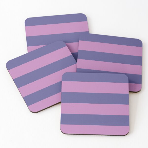 Item preview, SUMMER PRINT HORIZONTAL PURPLE STRIPES designed and sold by isamartindesign.