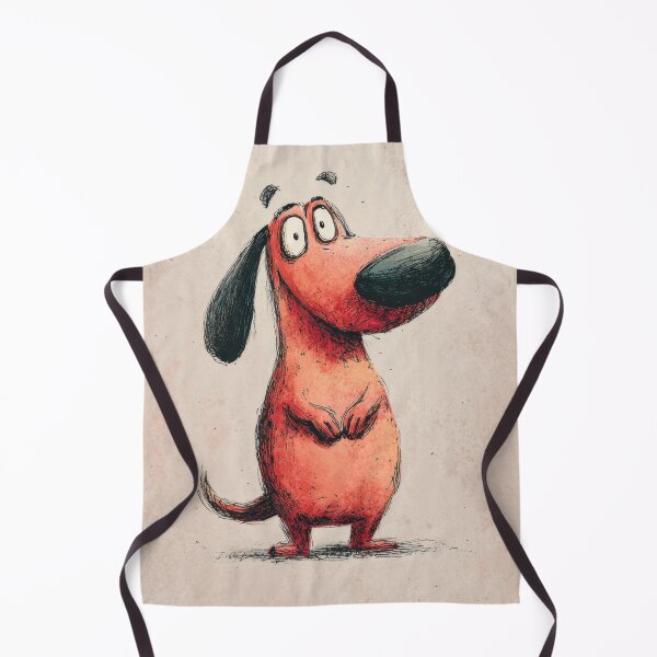 Item preview, Funny cartoon dog stands and looks designed and sold by anytka.
