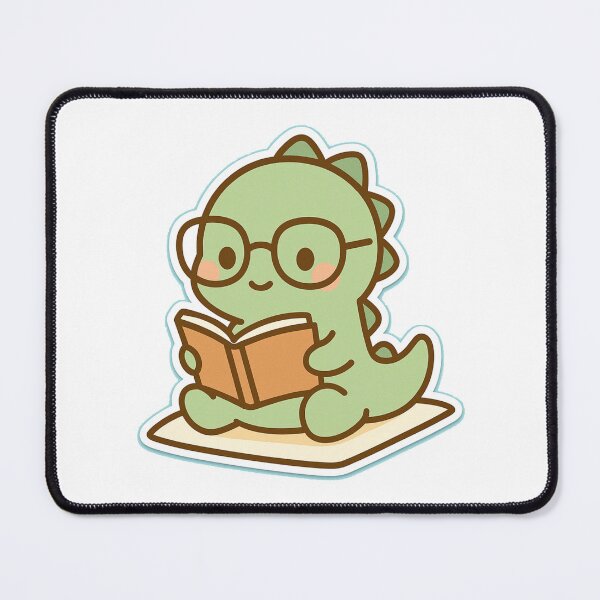 Item preview, Book-Loving Dinosaur designed and sold by MrFoxy.