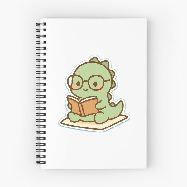 Item preview, Book-Loving Dinosaur designed and sold by MrFoxy.