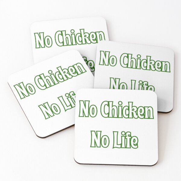 Item preview, No Chicken No Life Funny Gym Quote T-Shirt | Bodybuilding Humor Chicken Lover Fitness Meme Tee designed and sold by Anasalseady.