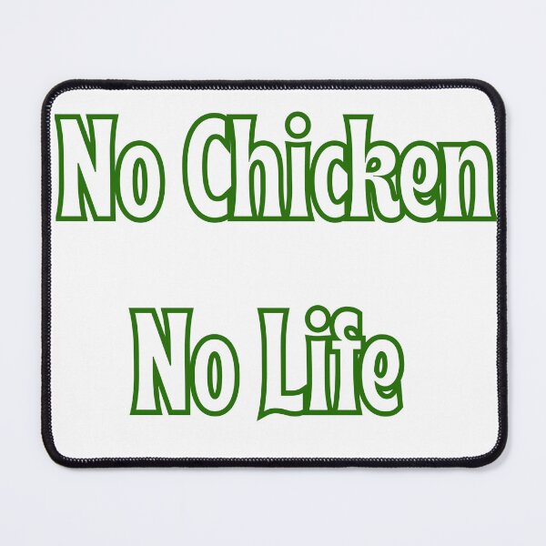 Item preview, No Chicken No Life Funny Gym Quote T-Shirt | Bodybuilding Humor Chicken Lover Fitness Meme Tee designed and sold by Anasalseady.