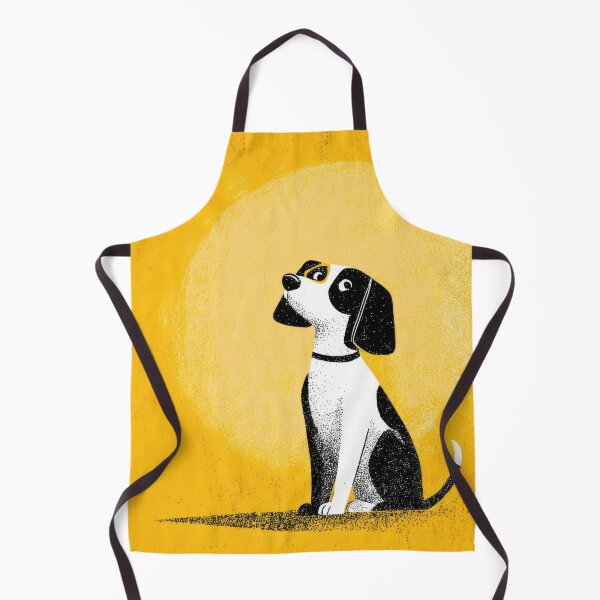 Item preview, Dog on yellow background designed and sold by anytka.