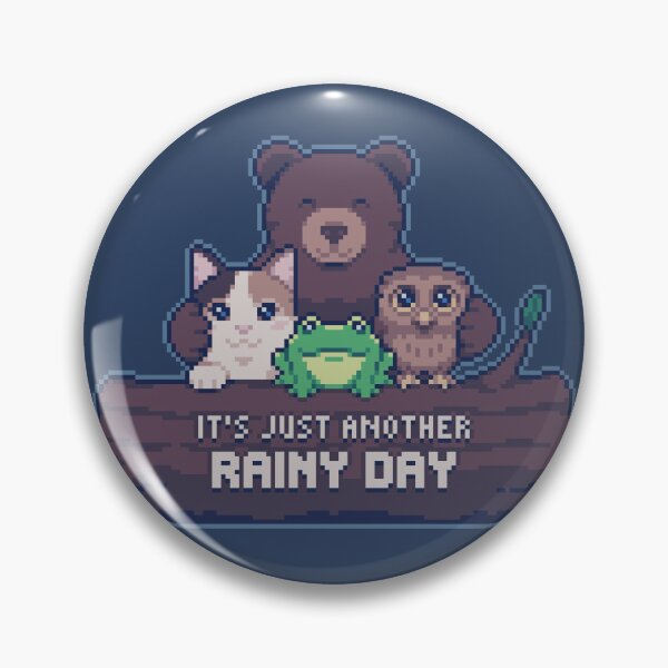 Item preview, Rainy Day Animals Cutout With Message designed and sold by Siegfried Croes.