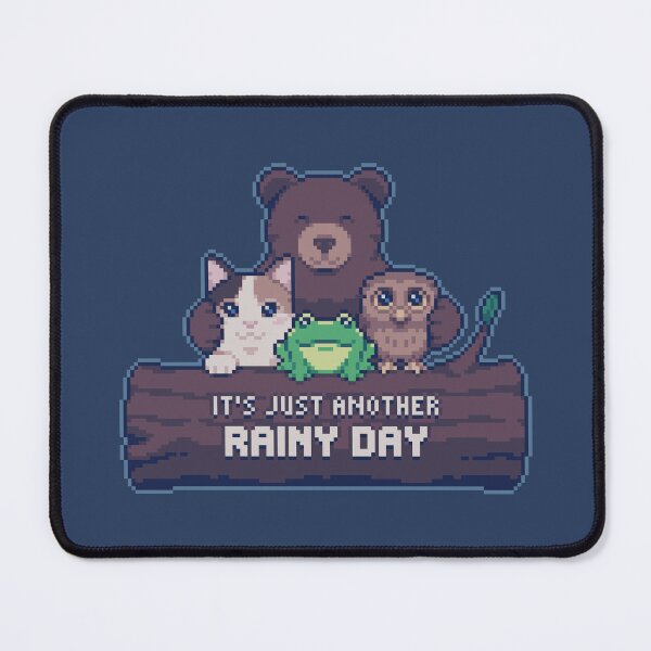 Item preview, Rainy Day Animals Cutout With Message designed and sold by Siegfried Croes.