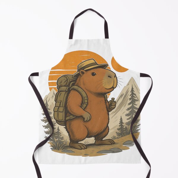Item preview, Vintage Capybara Explorer designed and sold by NovaLumenCo.