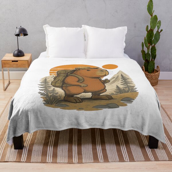 Item preview, Vintage Capybara Explorer designed and sold by NovaLumenCo.