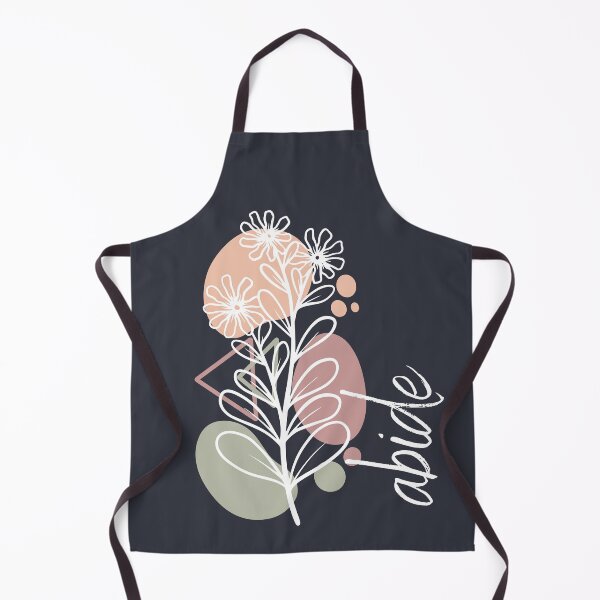 Item preview, Abide Botanical Line Art - Dark Minimalist Faith designed and sold by MSDesignHaus.